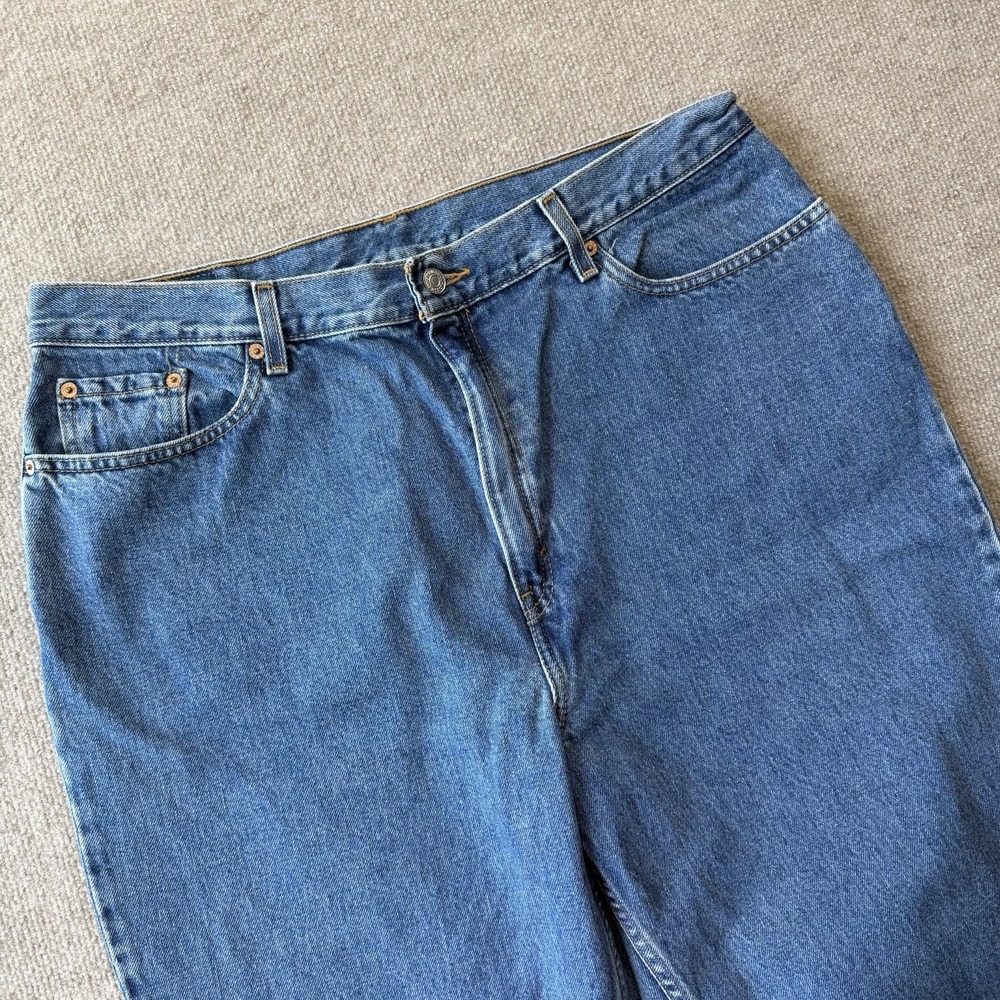 Vintage Levis 550 Jeans Woman's Relaxed Fit Tapered Leg Medium Wash Size 20 S
